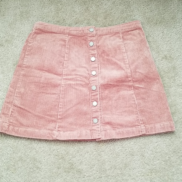 Forever 21 Dresses & Skirts - Pink corduroy skirt